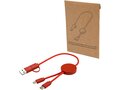 Citala 5-in-1 recycled plastic 30 cm data sync and 27W fast charge cable