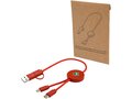 Citala 5-in-1 recycled plastic 30 cm data sync and 27W fast charge cable 24