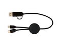Citala 5-in-1 recycled plastic 30 cm data sync and 27W fast charge cable 10