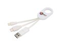 Troop 4-in-1 recycled plastic charging cable 1