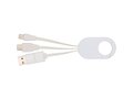 Troop 4-in-1 recycled plastic charging cable 2