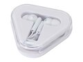 Rebel earbuds with recycled plastic storage box