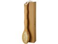 Orion 2-function bamboo shower brush and massager 6