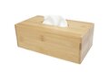 Inan bamboo tissue box holder