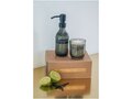 Wellmark Discovery 200 ml hand soap dispenser and 150 g scented candle set - dark amber fragrance 2