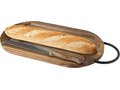 Prestige acacia wood chopping board with bread knife