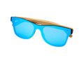Tan sunglasses with bamboo temples 7