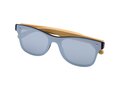 Tan sunglasses with bamboo temples 11