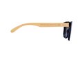 Tan sunglasses with bamboo temples 9