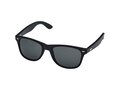 Arlo bamboo sunglasses with black coating
