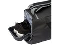 Aqua GRS recycled water resistant duffel backpack 35L 5