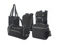 Aqua GRS recycled water resistant duffel backpack 35L 7