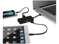 USB hub with dual cables 1