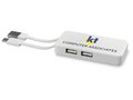 USB hub with dual cables 6