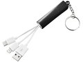 Route 3-in-1 Charging Cable with Key-ring 1