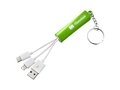 Route 3-in-1 Charging Cable with Key-ring 4