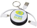 Wrap Around 3-in-1 Charging Cable with Keyring 4