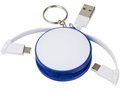 Wrap Around 3-in-1 Charging Cable with Keyring 16