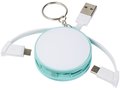 Wrap Around 3-in-1 Charging Cable with Keyring 6