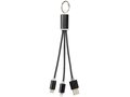 Metal 3-in-1 Charging Cable with Key-ring 7