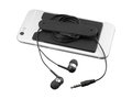 Wired earbuds and silicone phone wallet 1