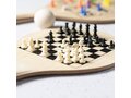 Beach rackets with chess, checkers and parcheesi board 8