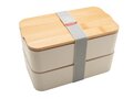 Bento lunchbox with bamboo lid