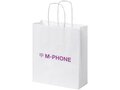 Kraft 80 g/m2 paper bag with twisted handles - small