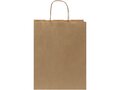 Kraft 80 g/m2 paper bag with twisted handles - medium 8