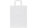 Kraft 80-90 g/m2 paper bag with flat handles - medium 3