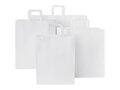 Kraft 80-90 g/m2 paper bag with flat handles - medium 6