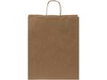 Kraft 80-90 g/m2 paper bag with twisted handles - large 8