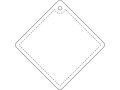 RFX™ diamond reflective PVC hanger small 7