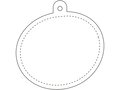 RFX™ oval reflective PVC hanger 3