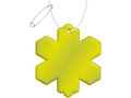 RFX™ snowflake reflective PVC hanger 3