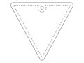 RFX™ inverted triangle reflective TPU hanger 2