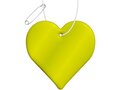 RFX™ H-16 heart-shaped lightweight reflective PVC hanger 4