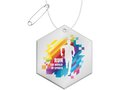 RFX™ H-12 hexagon lightweight reflective PVC hanger 1