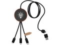 SCX.design C40 3-in-1 rPET light-up logo charging cable and 10W charging pad