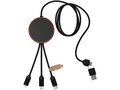SCX.design C40 3-in-1 rPET light-up logo charging cable and 10W charging pad 3