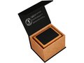 SCX.design O12 wooden light-up logo pencil holder with dual USB output 2