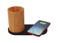 SCX.design W17 10W light-up logo wireless charging pad and bamboo pencil holder 5