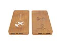 SCX.design P38 5000 mAh wooden wireless charging powerbank with light-up logo 4