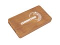 SCX.design P38 5000 mAh wooden wireless charging powerbank with light-up logo 1