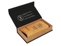 SCX.design W26 10W wooden wireless charging phone stand with light-up logo 2