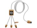 SCX.design C39 3-in-1 rPET light-up logo charging cable with squared bamboo casing 1