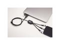 SCX.design C51 60W 5-in-1 rPET fast charging cable with display 6