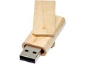 Rotate wooden USB