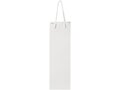 Handmade integra paper wine bottle bag with plastic handles 2