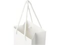 Handmade integra paper wine bottle bag with plastic handles 5